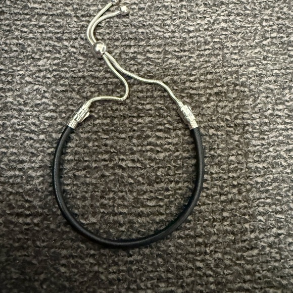 Pandora Other - Pandora Black and Silver Bracelet